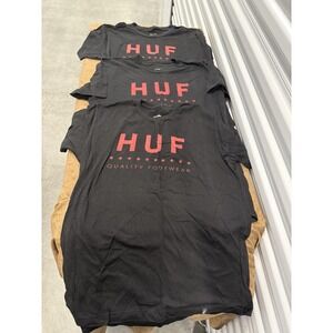 Lot Of 3‎ Huf T-Shirt Size M Cotton